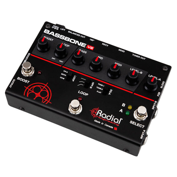 Radial Engineering Bassbone V2 - Bass Preamp & Boost