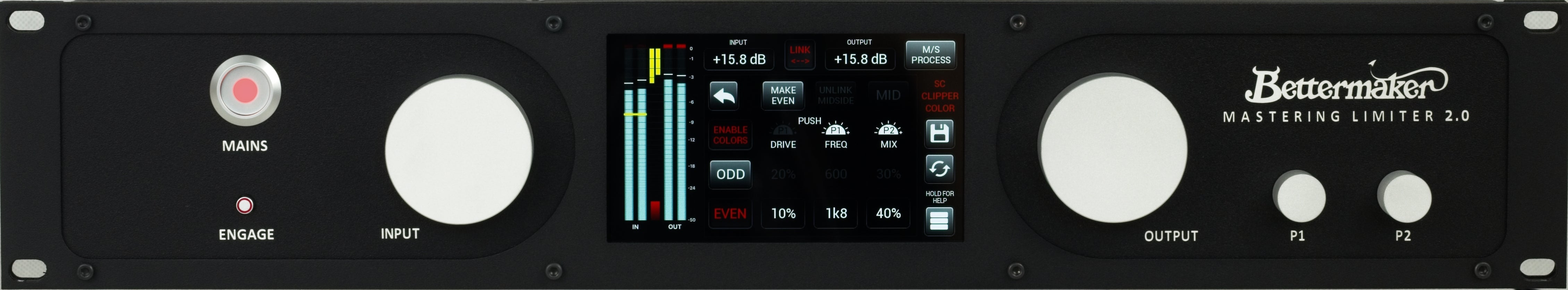 配信機器・PA機器・レコーディング機器 Bettermaker Mastering Limitter 1.0 アナログリミッター】Bettermaker Mastering Limitter 1.0 解説
