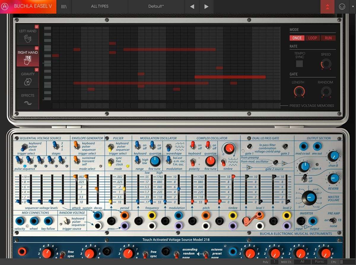Arturia Buchla Easel V License - West Coast Sound Design Playground
