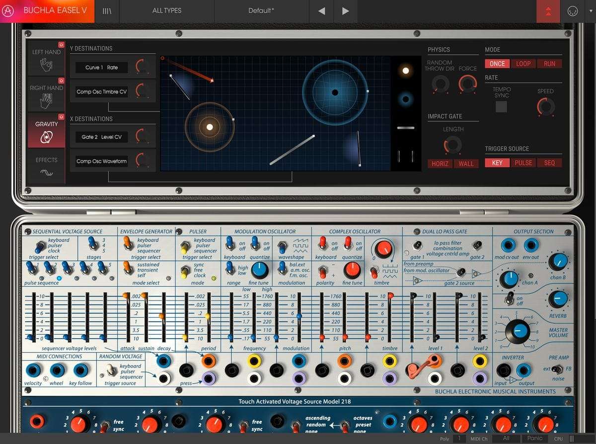 Arturia Buchla Easel V License - West Coast Sound Design Playground