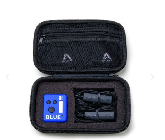Apogee CLIPMIC DIGITAL 2 KIT - 2 - 2 USB Lavalier Microphones + UltraSync BLUE wireless time code sync
