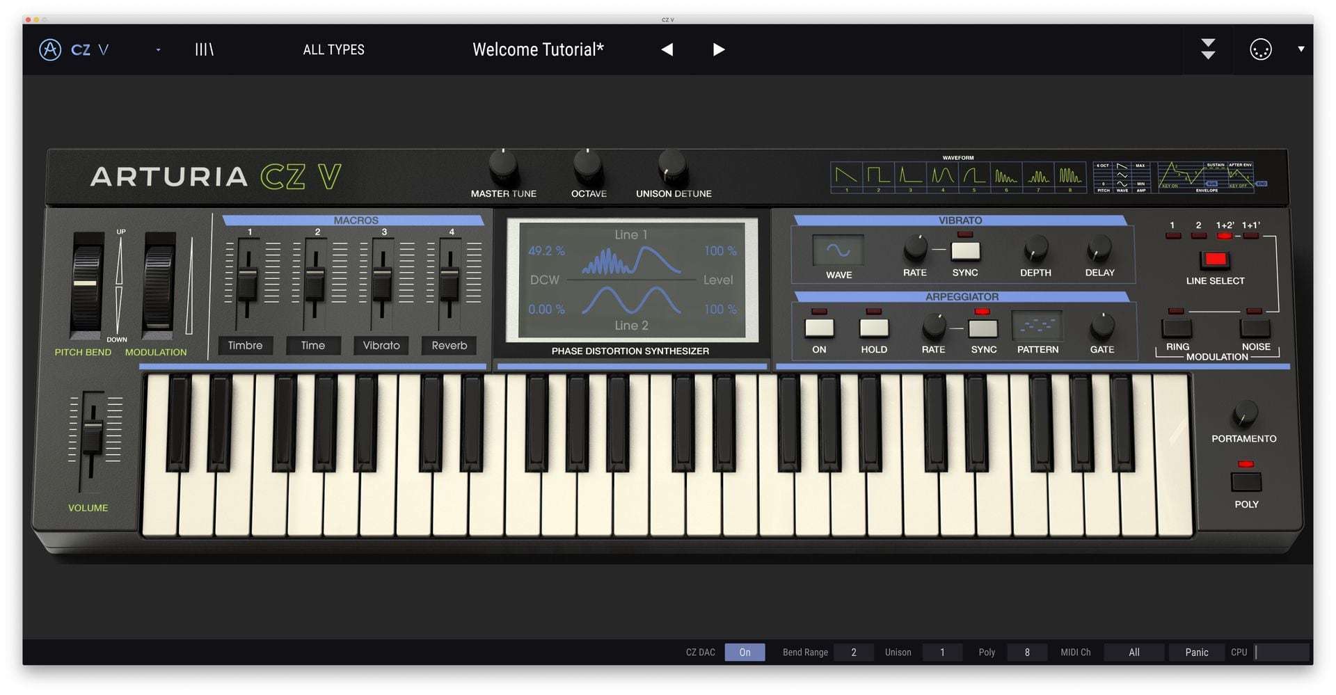 Arturia CZ V License - Phase Distortion Cult Classic