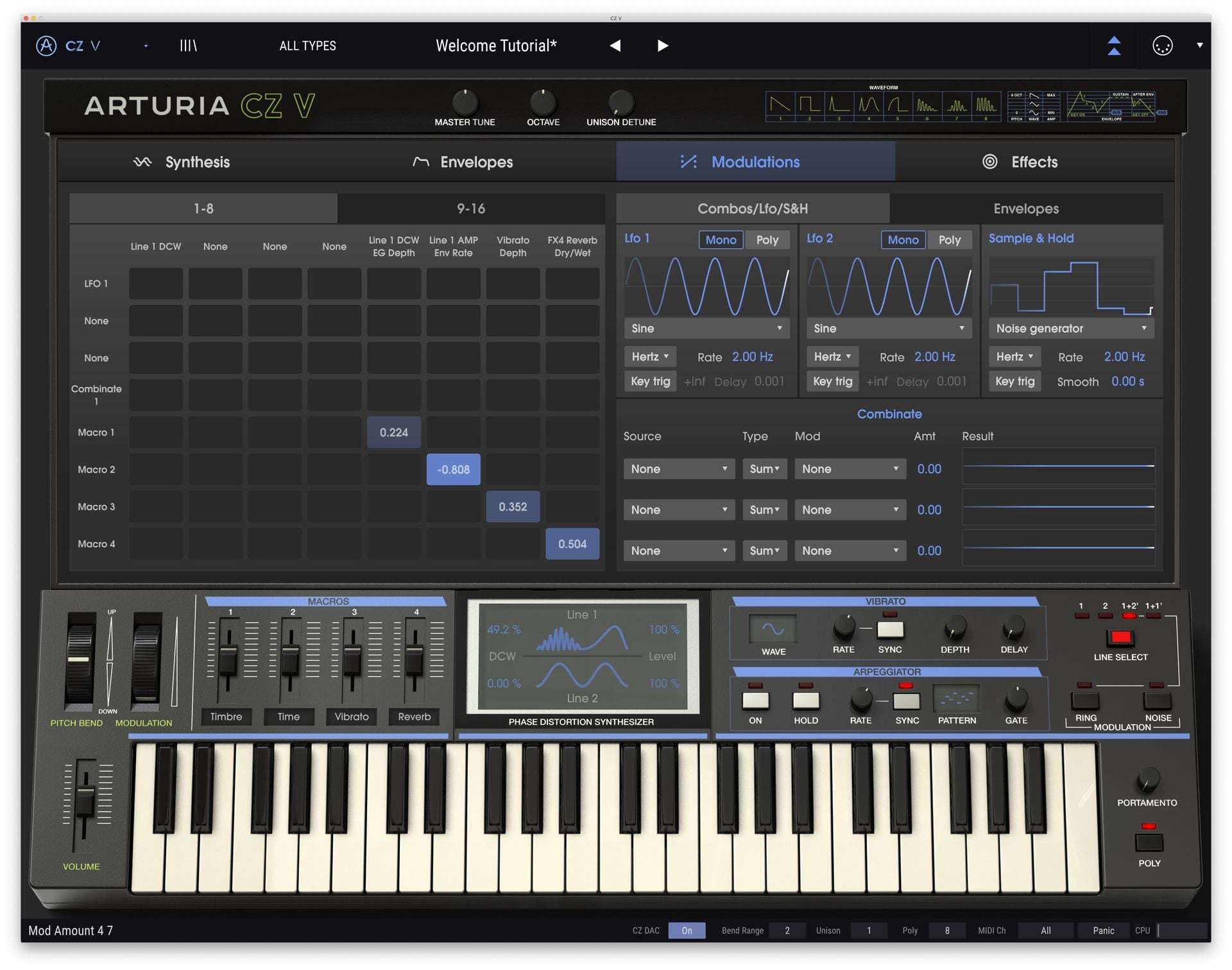 Arturia CZ V License - Phase Distortion Cult Classic