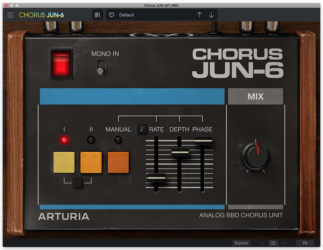 Arturia Chorus JUN-6 - One-touch analog sparkle
