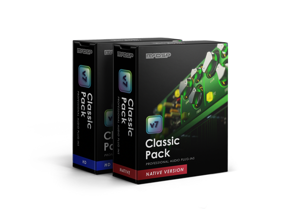 McDSP Classic Pack HD v4 to Classic Pack HD v7