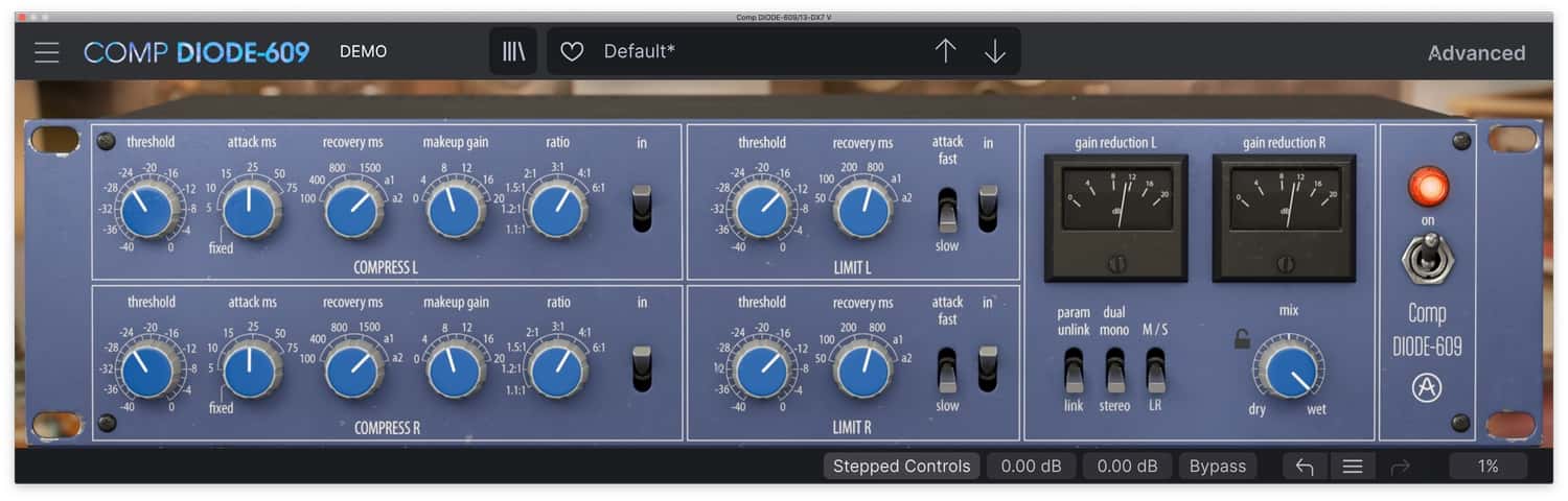 Arturia Comp DIODE-609 - Professional Audio Design, Inc