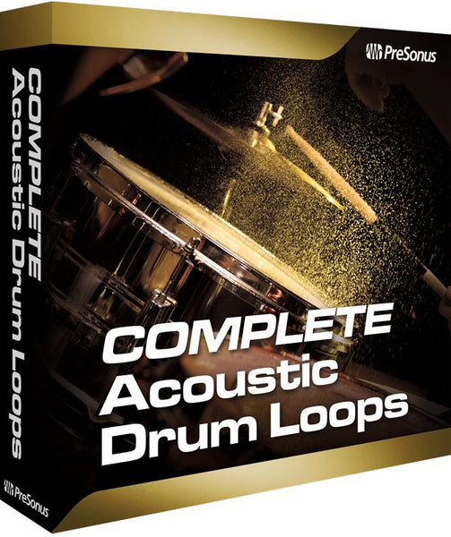 Presonus Acoustic Drum Loops - Complete