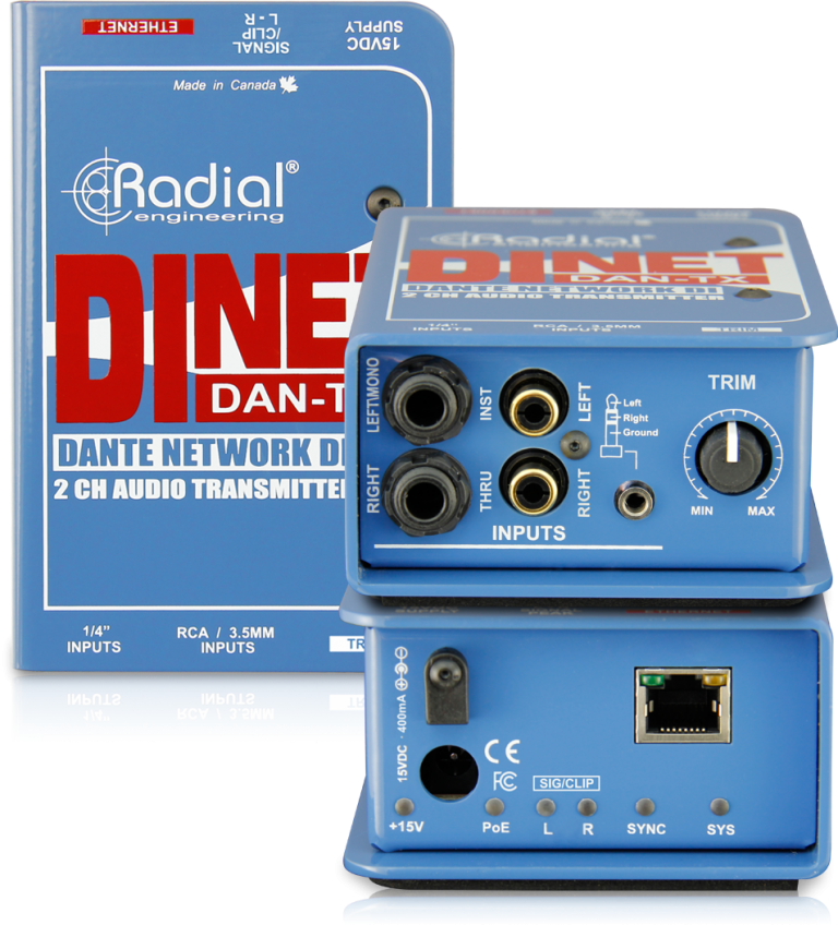Radial Engineering DiNet Dan-TX - Live Sound - Professional Audio Design, Inc