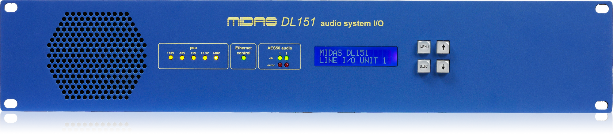 Midas DL151 - 24 Input Stage Box with 24 Midas Microphone Preamplifiers