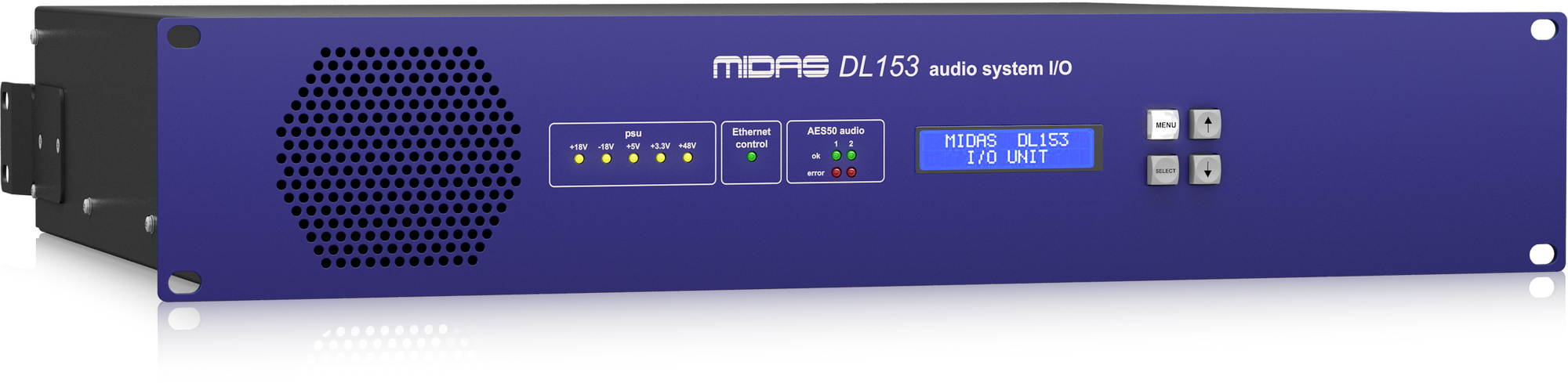 Midas DL153 - 16 Input, 8 Output Stage Box with 16 Midas Microphone Preamplifiers