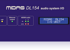 Midas DL154 - 8 Input, 16 Output Stage Box with 8 Midas Microphone Preamplifiers