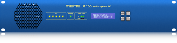Midas DL155 - 16 Input, 16 Output Stage Box with 8 Midas Microphone Preamplifiers and AES3 Digital Interface