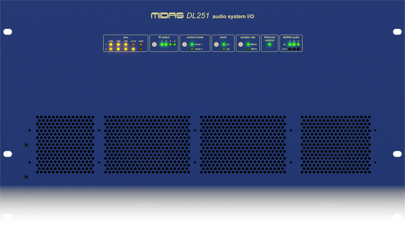Computer Audio,Consoles - Midas - Midas DL251 Midas Fixed Format I/O Unit - Professional Audio Design, Inc