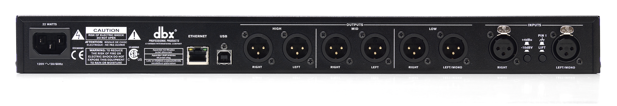 dbx DriveRack PA2 - Complete Loudspeaker Management System