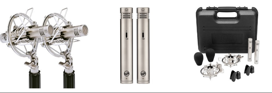 Warm Audio WA-84 Small Diaphragm Condenser Microphone-Pair, Nickle - Microphones - Professional Audio Design, Inc