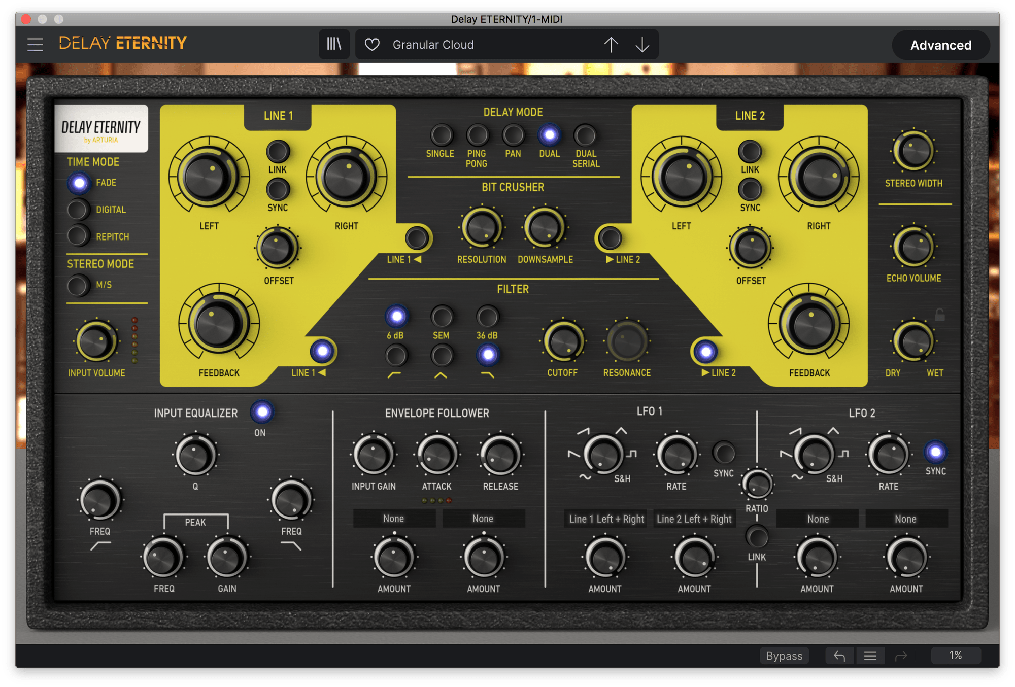 Arturia Eternity - Endlessly creative digital delay