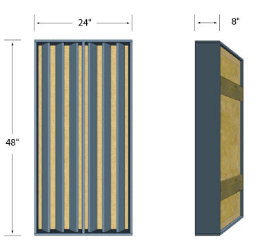 Primacoustic FlexiFuser - Combination Diffuser - Acoustics - Professional Audio Design, Inc