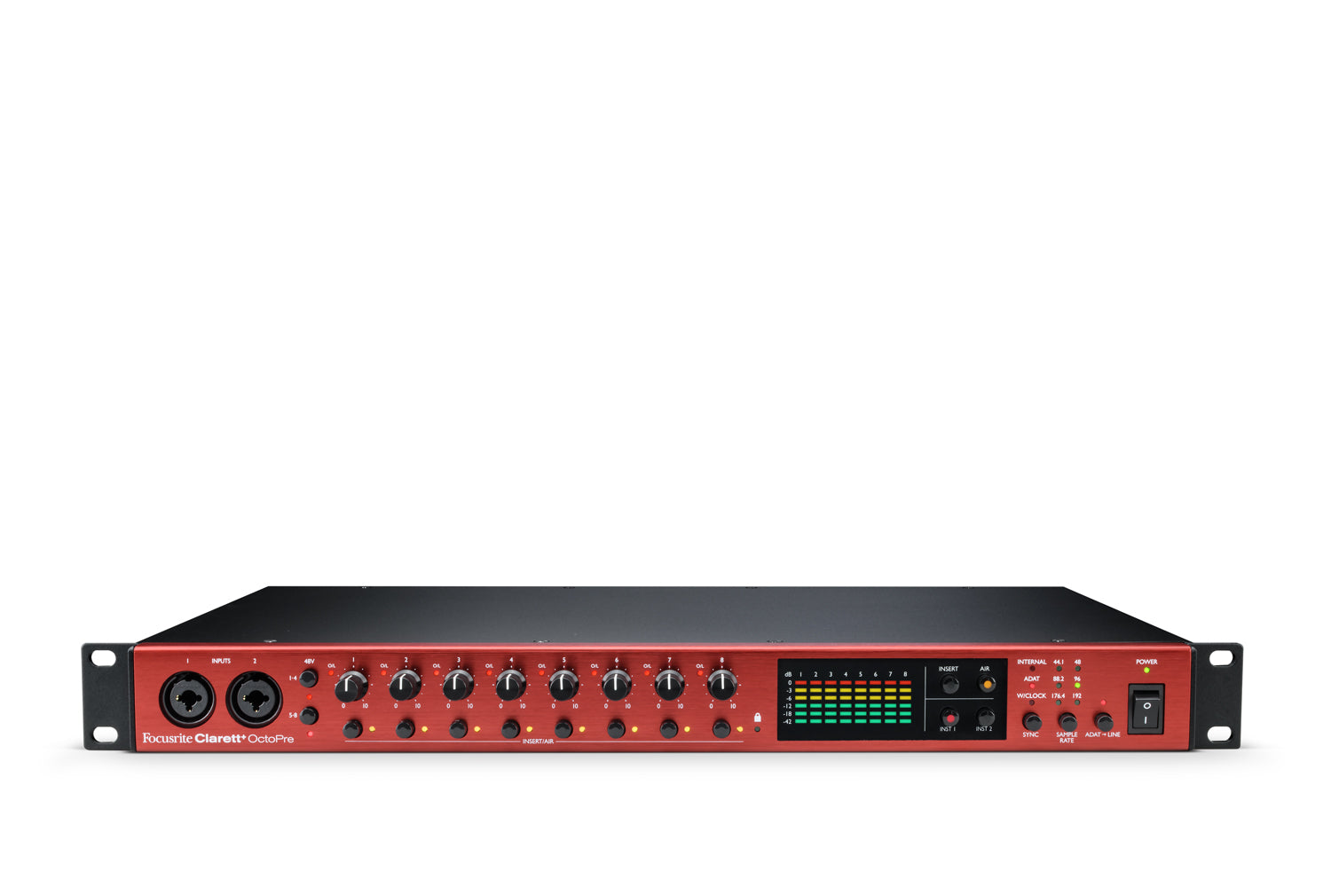 Focusrite Clarett+ OctoPre - Clarity Redefined