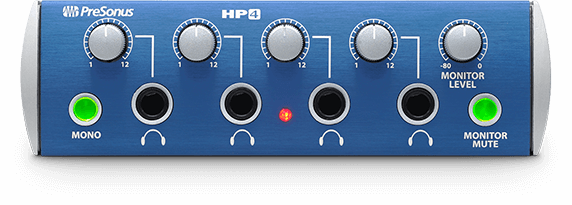 PreSonus HP4 4 channel Headphone Distribution System