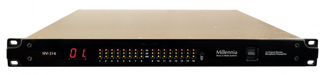 Millennia Media HV-316 - Remote Dante Network Mic Preamp