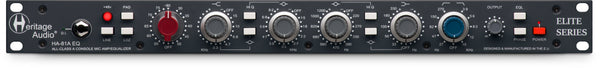 Heritage Audio HA81A - Class-A 73-Style Mic Pre with 81-Style EQ