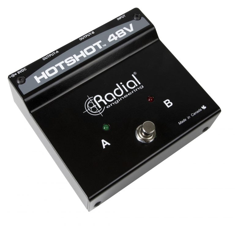 Radial Engineering HotShot 48 - Condenser Microphone Switcher