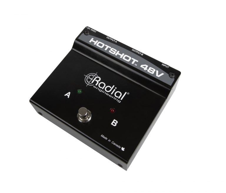 Radial Engineering HotShot 48 - Condenser Microphone Switcher