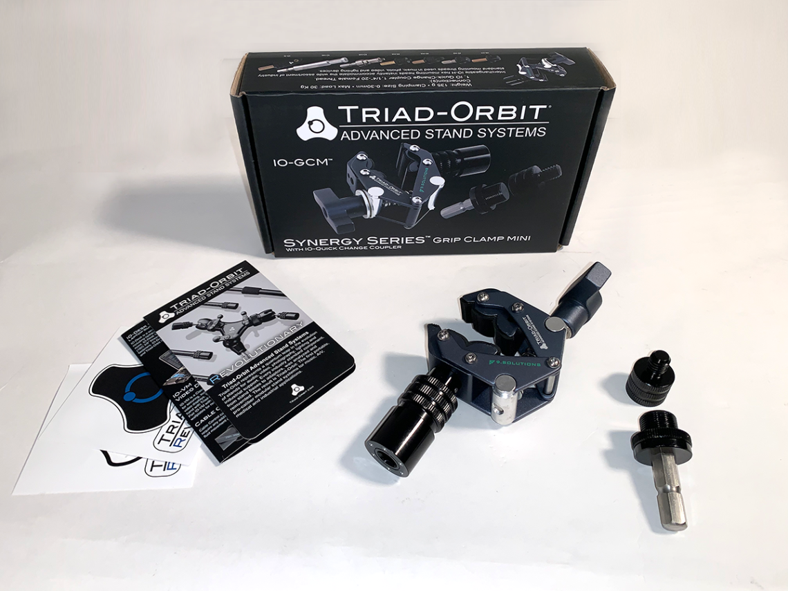 Triad-Orbit IO-GCM - IO-Equipped Mini Grip Clamp