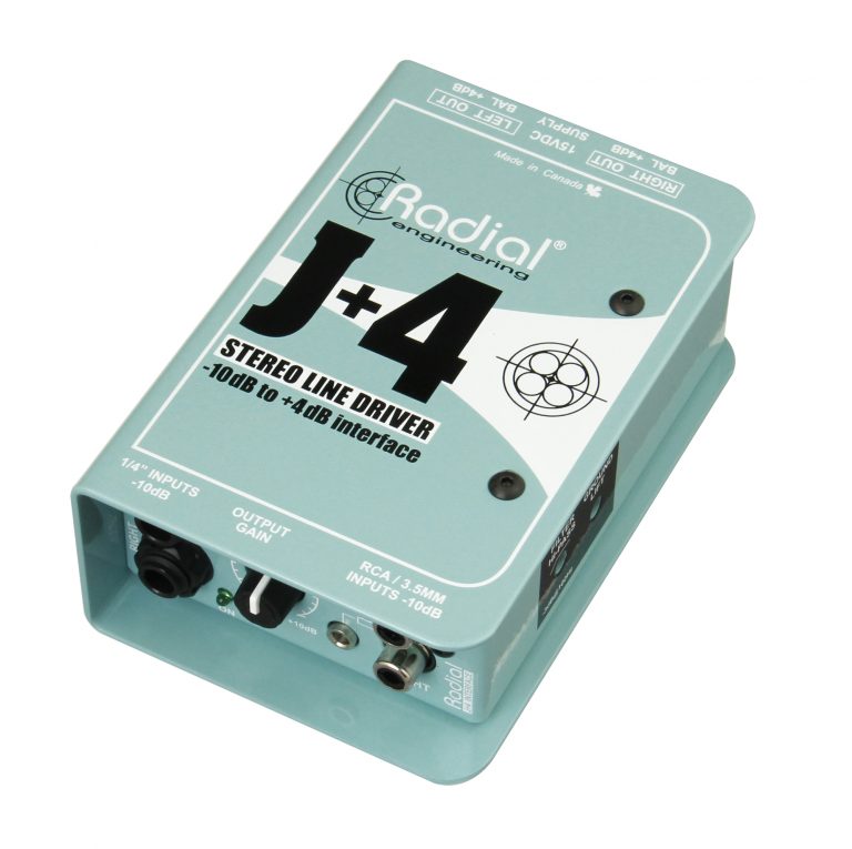 Radial Engineering J+4 - Accessories - Professional Audio Design, Inc