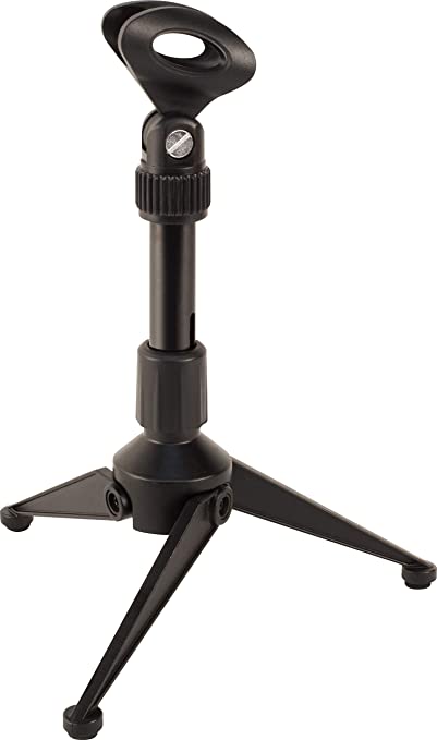 Ultimate Support JS-MMS1 - JamStands Mini Tripod Table-Top Mic Stand/Mic Clip [Special Order]