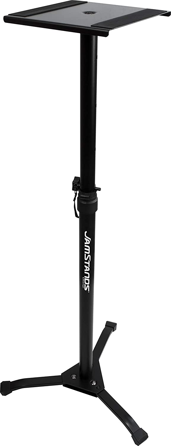 Ultimate Support JS-MS70+ - JamStands Adjustable Monitor Stand PAIR, Black [Special Order]