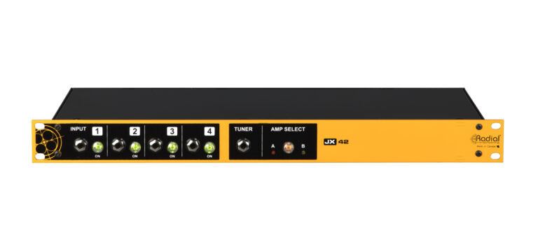Radial Engineering JX42 V2 - Speaker Switcher - Professional Audio Design, Inc