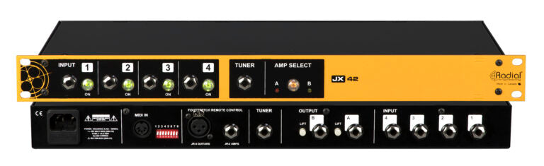 Radial Engineering JX42 V2 - Speaker Switcher - Professional Audio Design, Inc