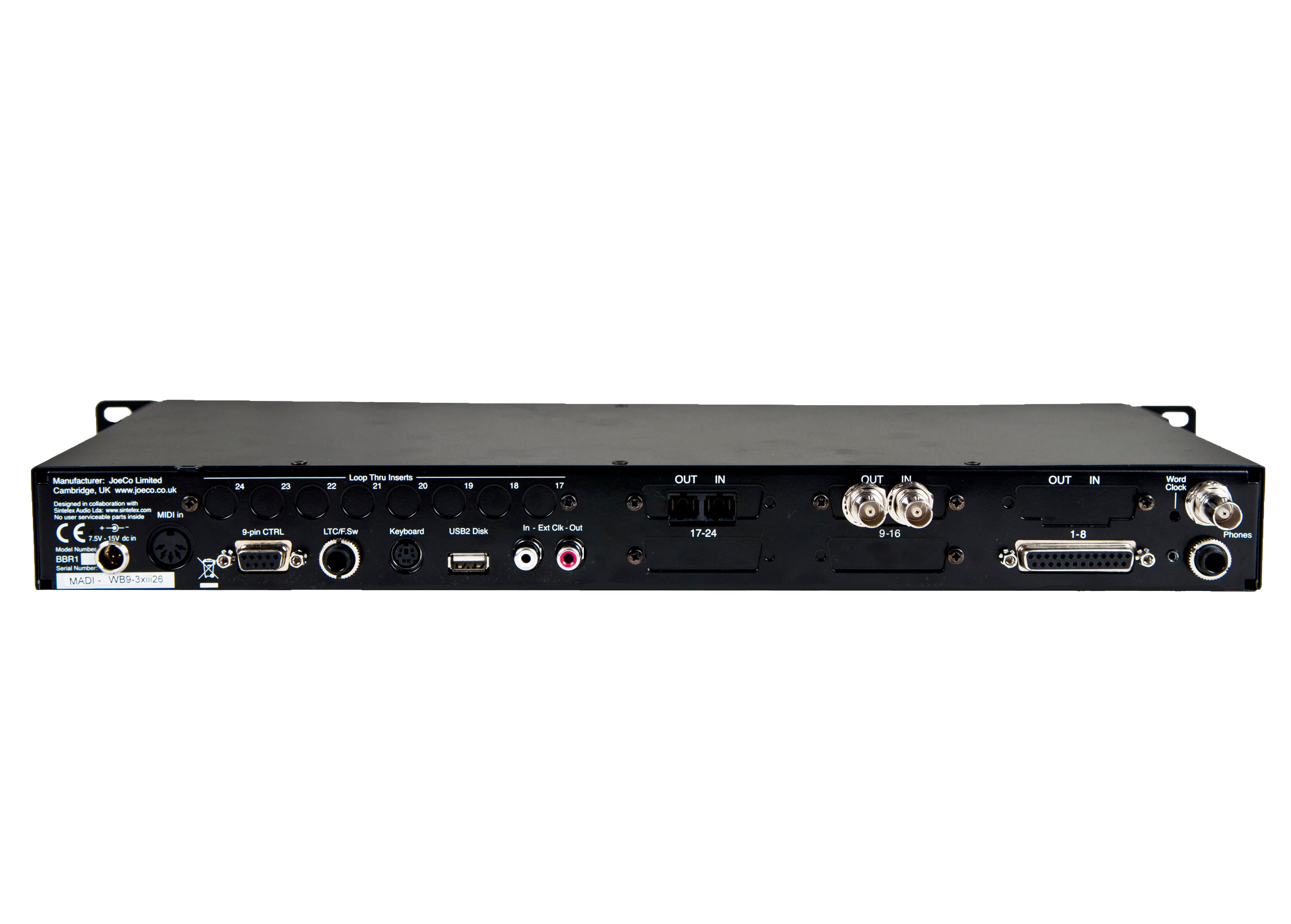 Joeco BBR64-MADI - BLACKBOX Recorder Hardware