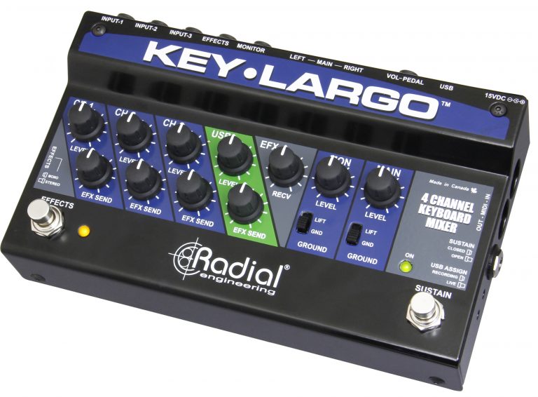 Radial Engineering Key-Largo - Keyboards - Professional Audio Design, Inc