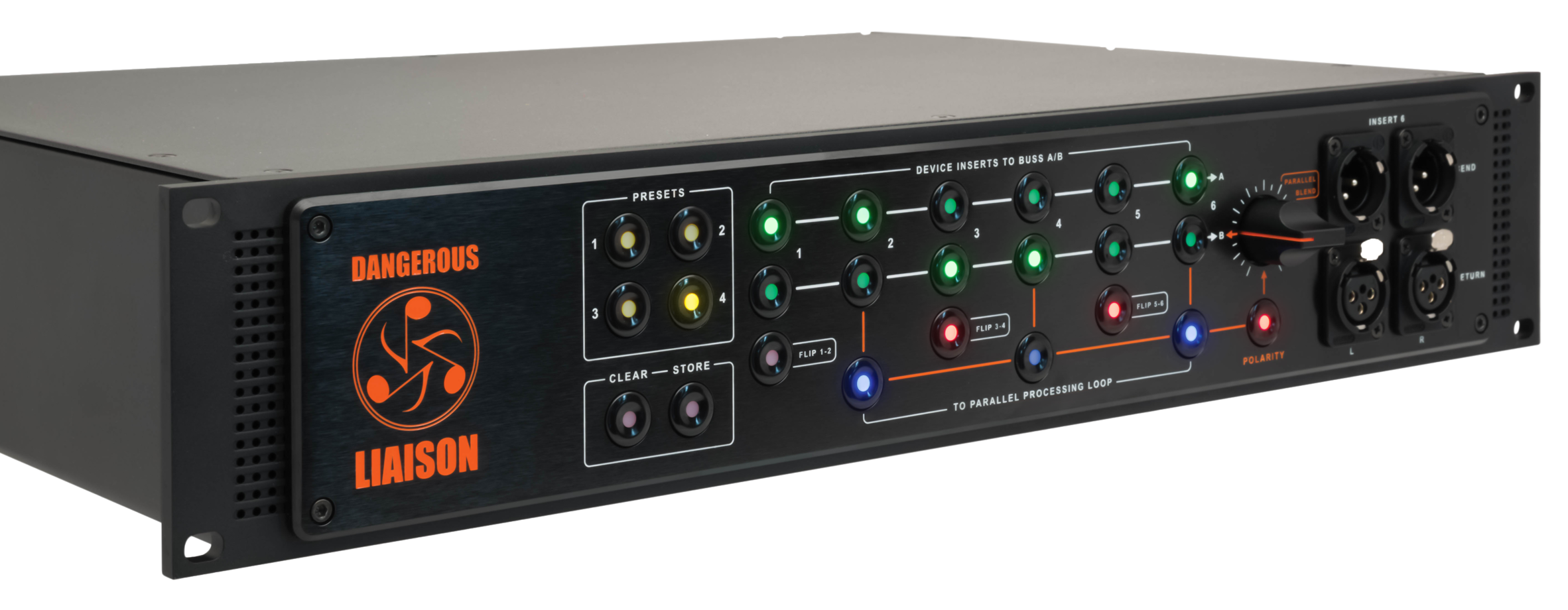 Dangerous Music Liaison - Insert Switcher - Audio Interface - Professional Audio Design, Inc