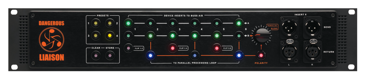 その他 Dangerous Music LIAISON Dangerous Music Liaison - Insert Switcher - Audio Interface