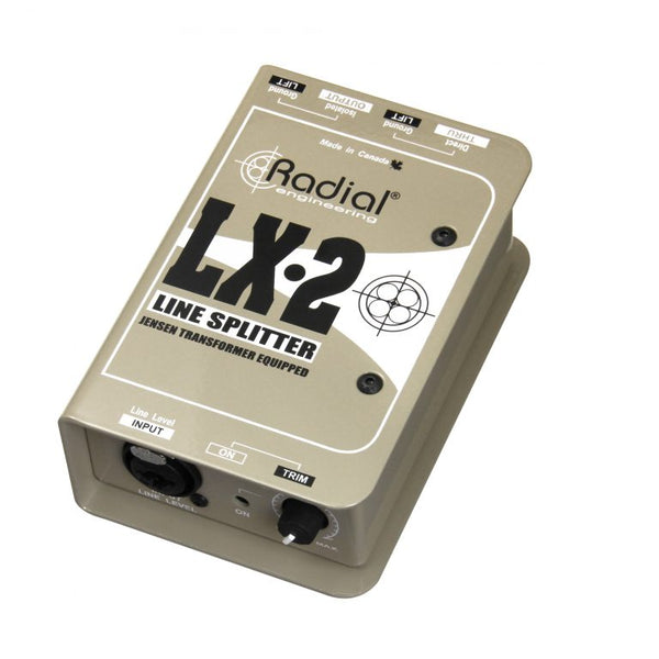 Radial Engineering LX2 - Line-Level Splitter & Attenuator