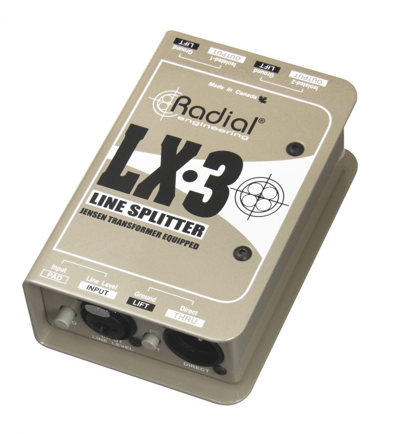 Radial Engineering LX3 - Live Sound - Professional Audio Design, Inc