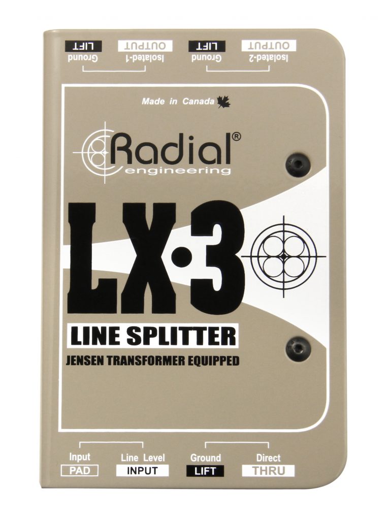 Radial Engineering LX3 - Live Sound - Professional Audio Design, Inc