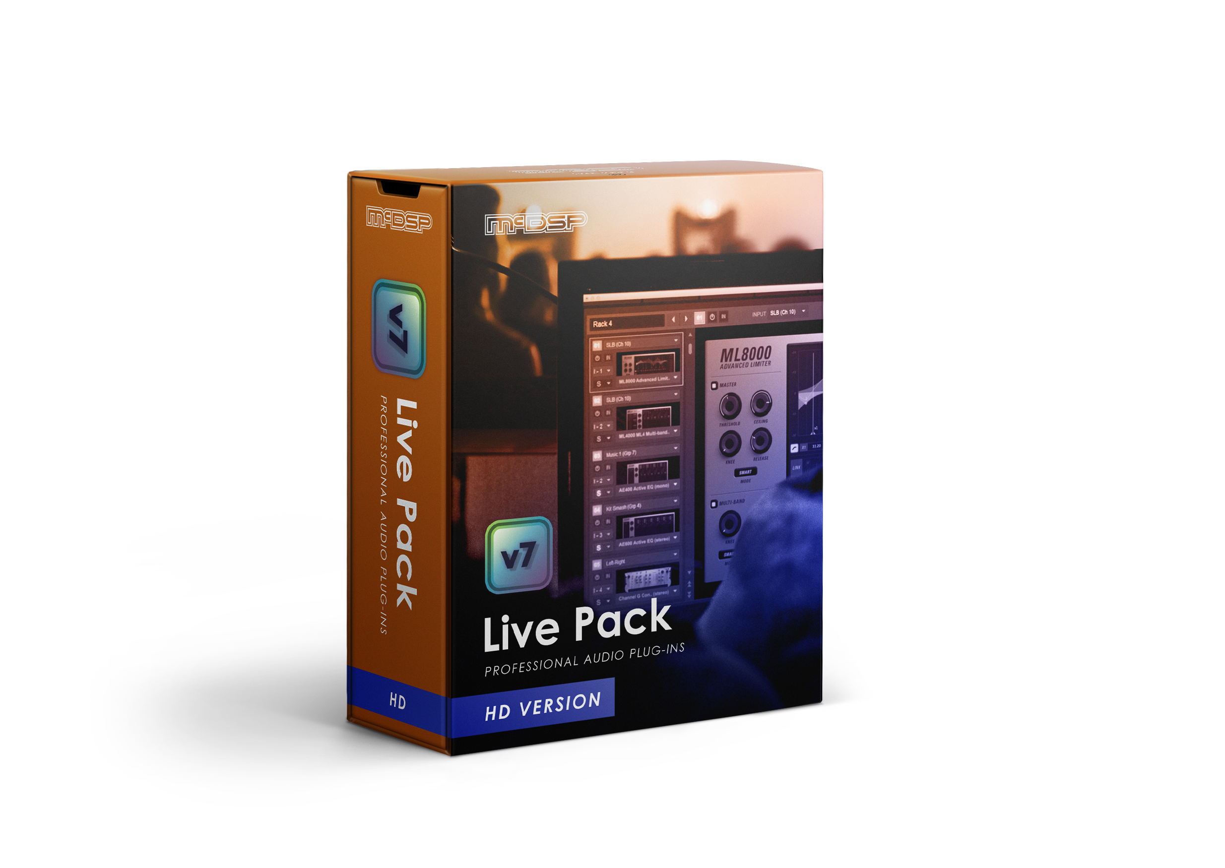 McDSP Live Pack II v6 to Live Pack II HD v7