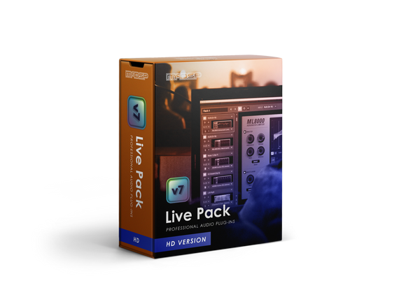 McDSP Live Pack II v6 to Live Pack II HD v7
