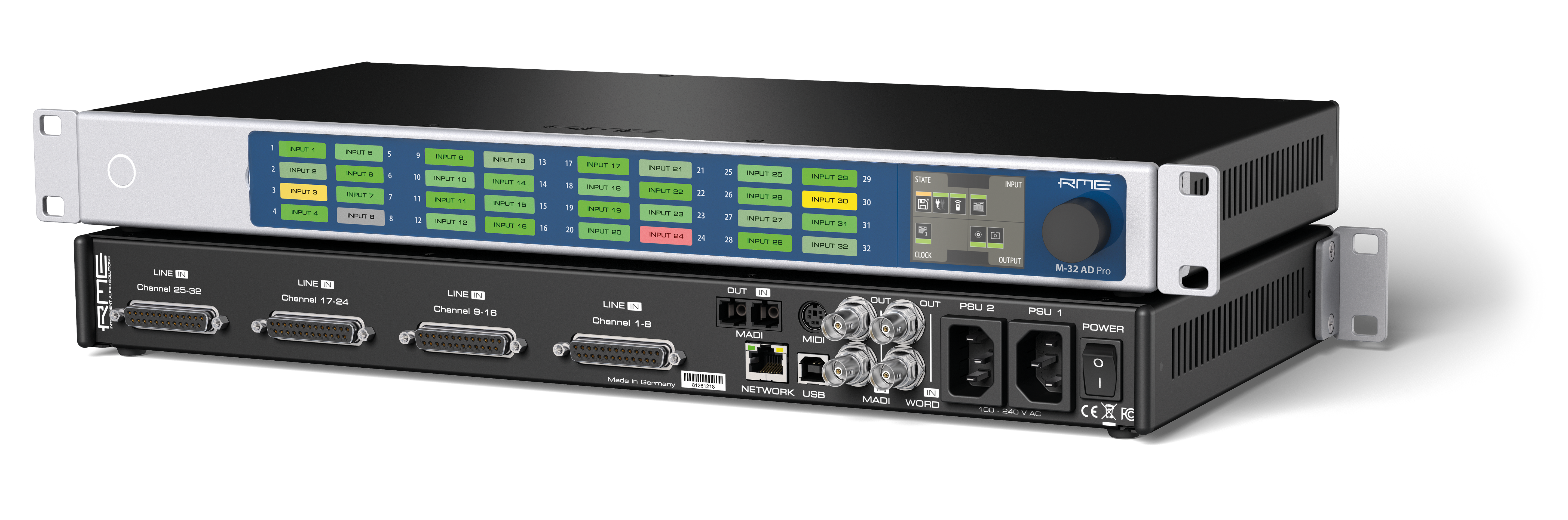 RME M-32 Pro AVB AD - Converters - Professional Audio Design, Inc