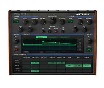 Arturia M12-Filter License - The Multi-Mode Monster, Reborn