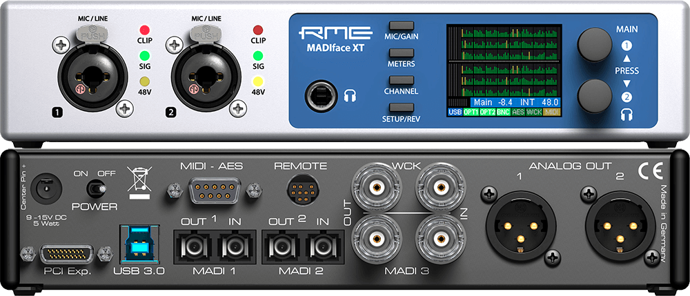 RME MADIface XT - Interfaces - Professional Audio Design, Inc
