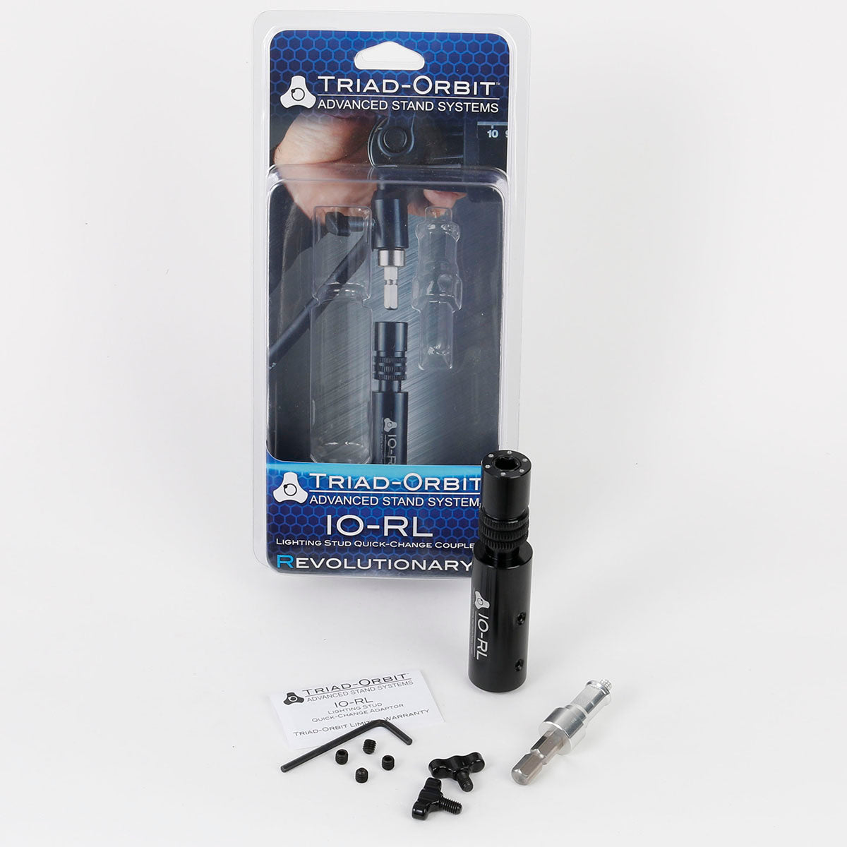 Triad-Orbit IO-RL™ - Quick Change Coupler for Lighting Stands