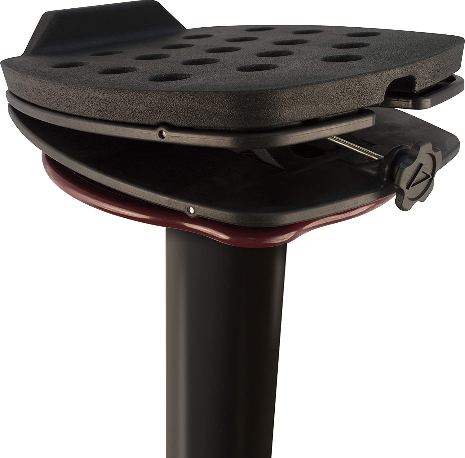 Ultimate Support MS-100R - Studio Monitor Stand, PAIR, Red [Special Order]