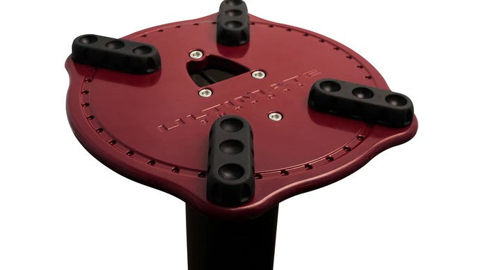 Ultimate Support MS-90-36R - MS-90-36 Studio Monitor Stand 36", PAIR, Red [Special Order]