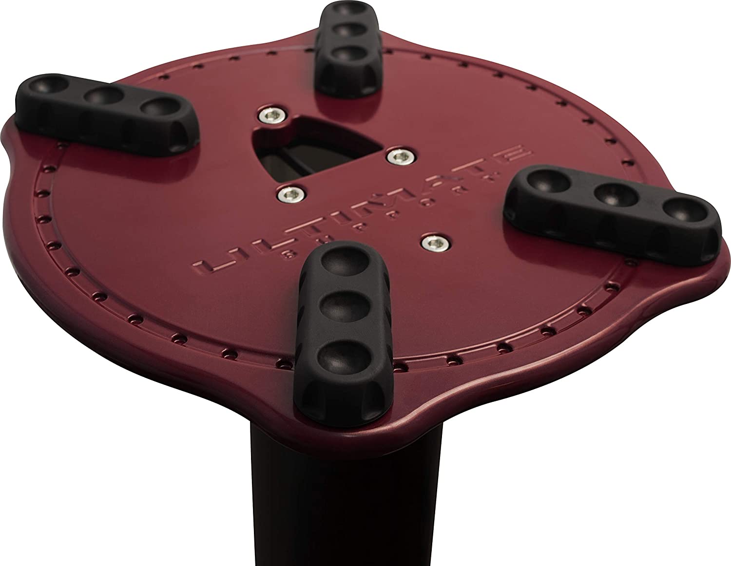 Ultimate Support MS-90-45R - Studio Monitor Stand 45", PAIR, Red [Special Order]