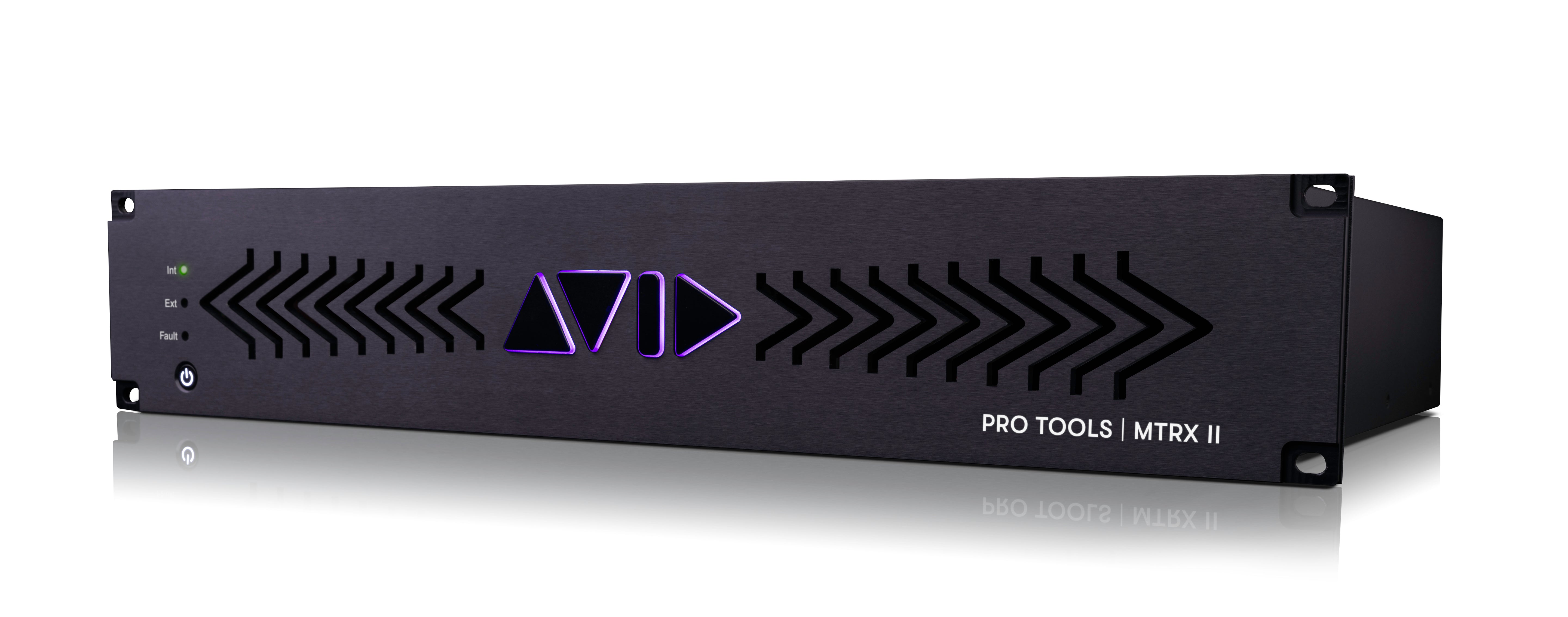 Avid Pro Tools | MTRX II Base unit with DigiLink, Dante 256 and SPQ